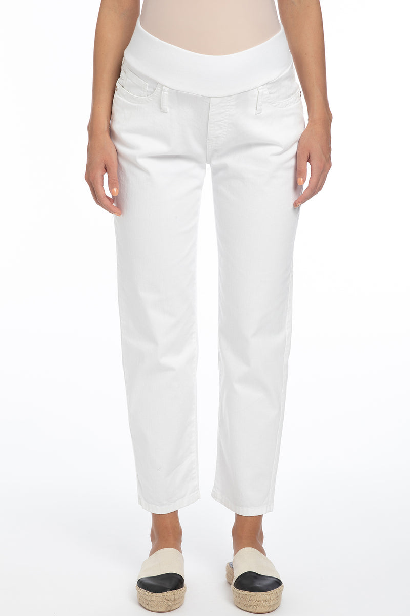 Pietro Brunelli MOM FIT | Jeans Premaman Bianchi Consegna Veloce