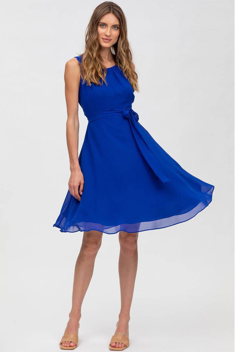 Pietro Brunelli TAMIGI | Abito Premaman in Chiffon Blu Zaffiro Affare Del Giorno