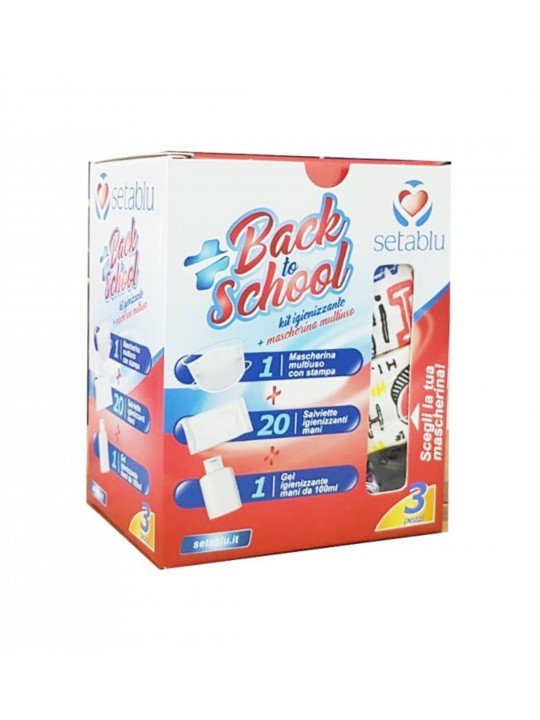 Setablu Kit Igienizzante + Mascherina Multiuso Discount Store per i nuovi prodotti