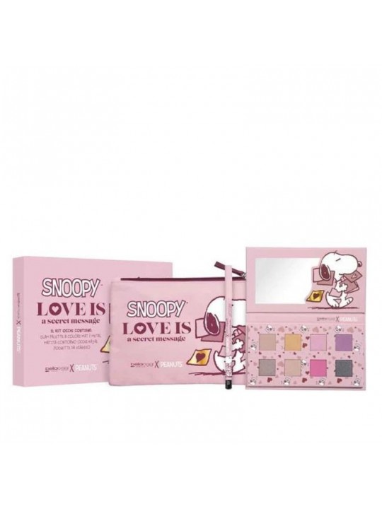 Bellaoggi Pochette Snoopy Kit Love Is a Secret Message Offerta esclusiva