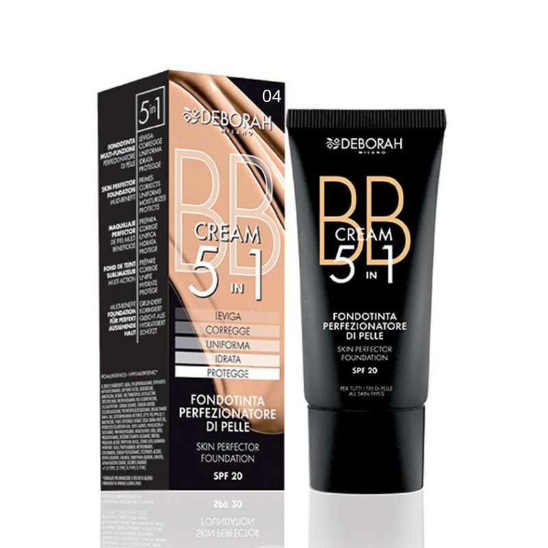 Deborah Milano BB Cream 5 in 1 SPF20 Sostegno trimestrale