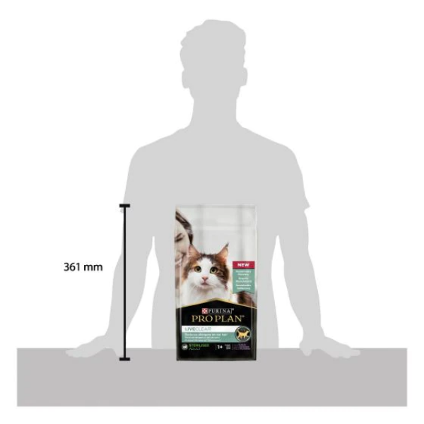 Bauzaar Purina Pro Plan LiveClear Adult Crocchette Gatto Sterilizzato con tacchino Grandi sconti