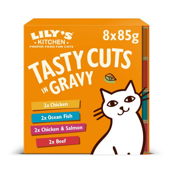 Bauzaar Lily's Kitchen Cat Multipack Tasty Gravy Rilascio limitato