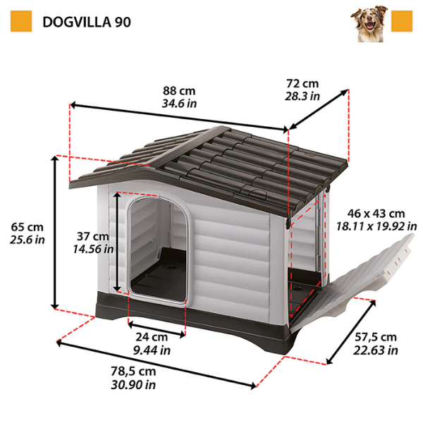 Bauzaar Cuccia da esterni Dogvilla Ferplast Offerta Anniversario