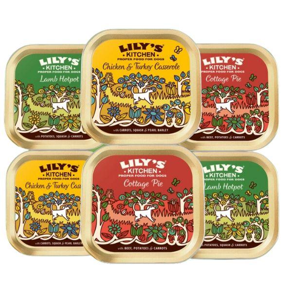 Bauzaar Lily's Kitchen Dog multipack 6x150 g Classic Dinners Ritorno libero