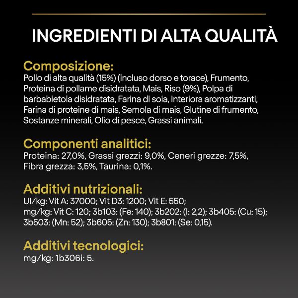 Bauzaar Purina Pro Plan Light Sterilised All Size Adult Crocchette Cane Pollo Latest stili
