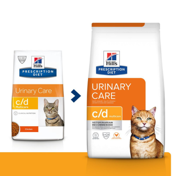 Bauzaar Hill's Prescription Diet c/d Multicare Feline con Pollo Sostegno trimestrale