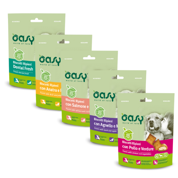 Bauzaar Oasy Dog Biscotti Ripieni 80 gr Acquista Ora