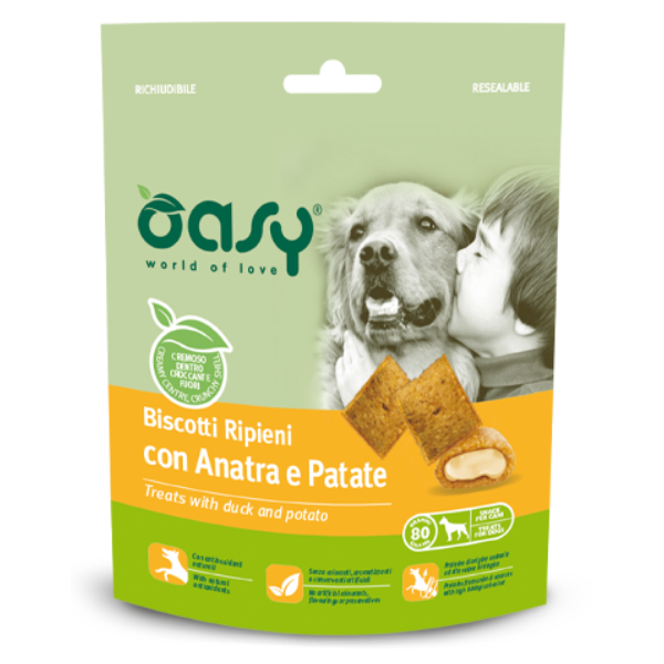Bauzaar Oasy Dog Biscotti Ripieni 80 gr Acquista Ora