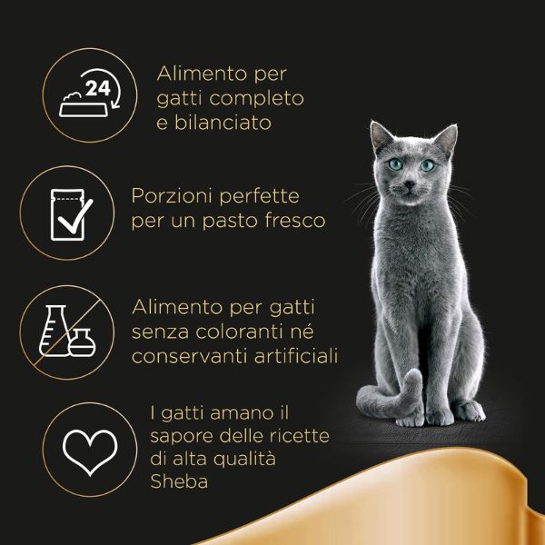 Bauzaar Sheba Délicatesses in salsa Extra Pack 40x85 gr Saldi