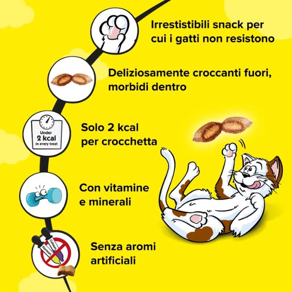 Bauzaar Catisfactions snack per gatti Maxi Pack 180 gr I Più Venduti