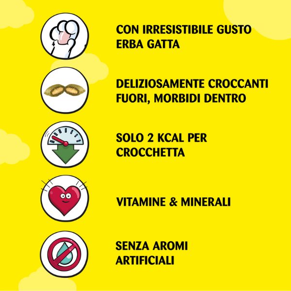 Bauzaar Catisfactions snack per gatti Maxi Pack 180 gr I Più Venduti