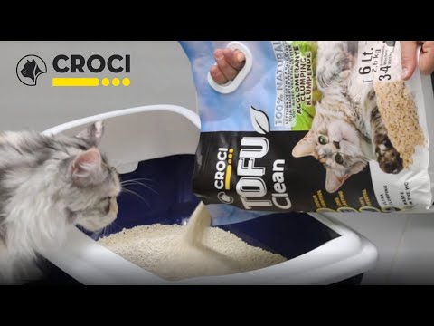 Bauzaar Lettiera per gatti Tofu Clean Croci Grande vendita