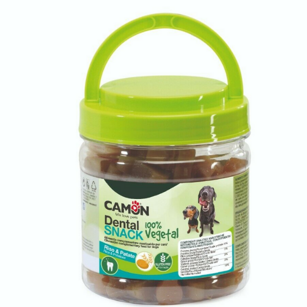 Bauzaar Camon Dental Snack Vegetale Box Riso e Patate