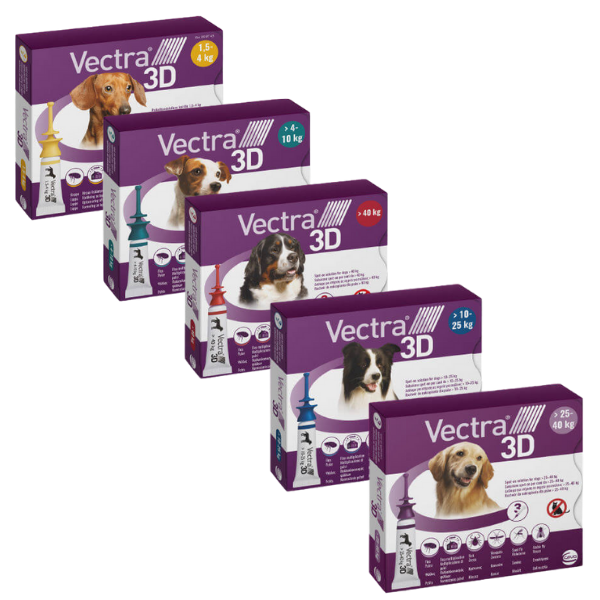Bauzaar Vectra 3D 3 pipette per cani Enormi sconti