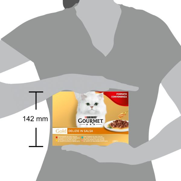 Bauzaar Purina Gourmet Gold Delizie in salsa Umido Gatto Multipack 24x85g In Saldo