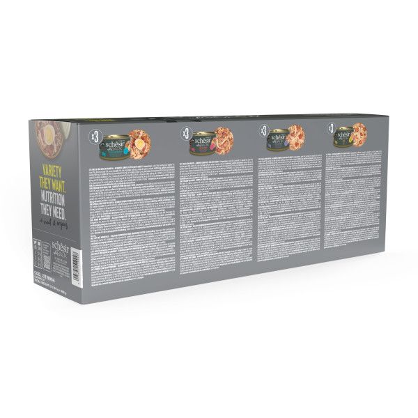 Bauzaar Schesir After Dark Cat Variety Pack Filetti in brodo 12x80 gr Offerte stagionali