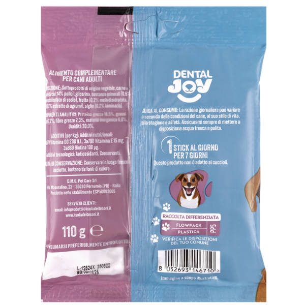 Bauzaar DentalJoy Dog Adult No Grain Mini Snack Dentali Lightning offer