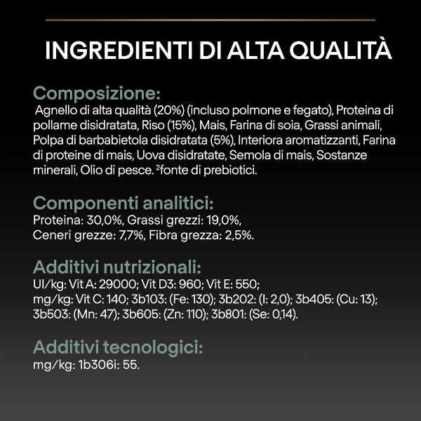 Bauzaar Purina Pro Plan Sensitive Digestion Medium Puppy Crocchette Cane Agnello Offerte speciali