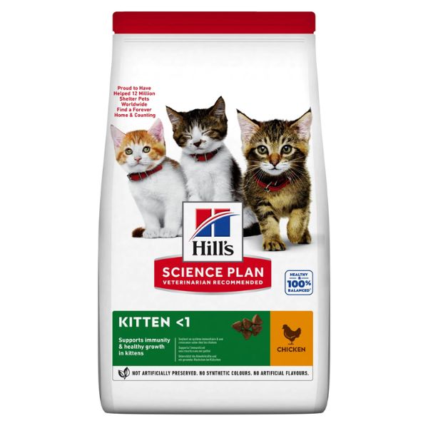 Bauzaar Hill's Science Plan Kitten Alimento per gattini con Pollo Enormi risparmi