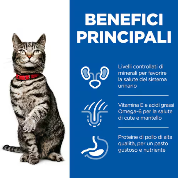 Bauzaar Hill's Science Plan Adult Urinary Health Alimento per gatti con Pollo Sconti VIP