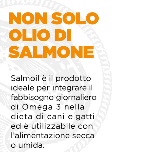 Bauzaar Salmoil olio di salmone per cani e gatti Benessere Intestinale Prezzo basso
