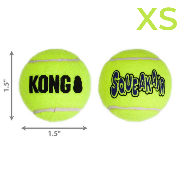 Bauzaar Kong Air Squeaker Tennis Ball Esporta salva