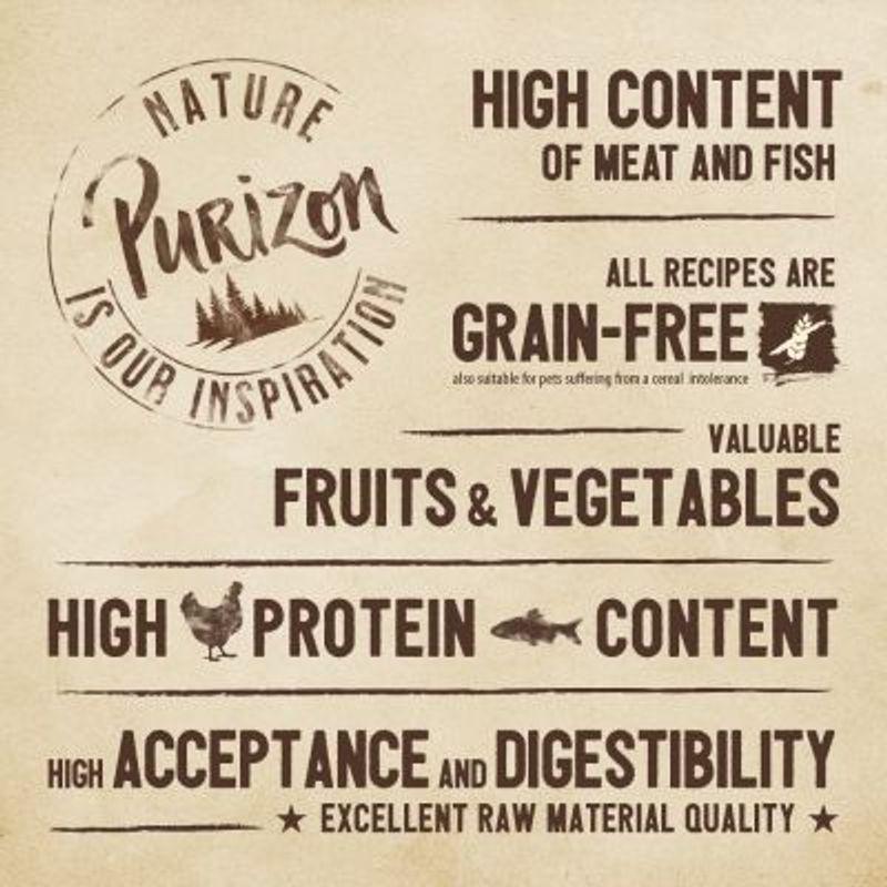Zooplus Purizon Adult Agnello con Salmone Crocchette senza cereali per cane Negozio