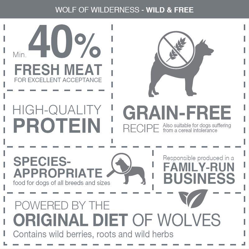 Zooplus Confezione prova Wolf of Wilderness Adult 100 g Crocchette per cane Online