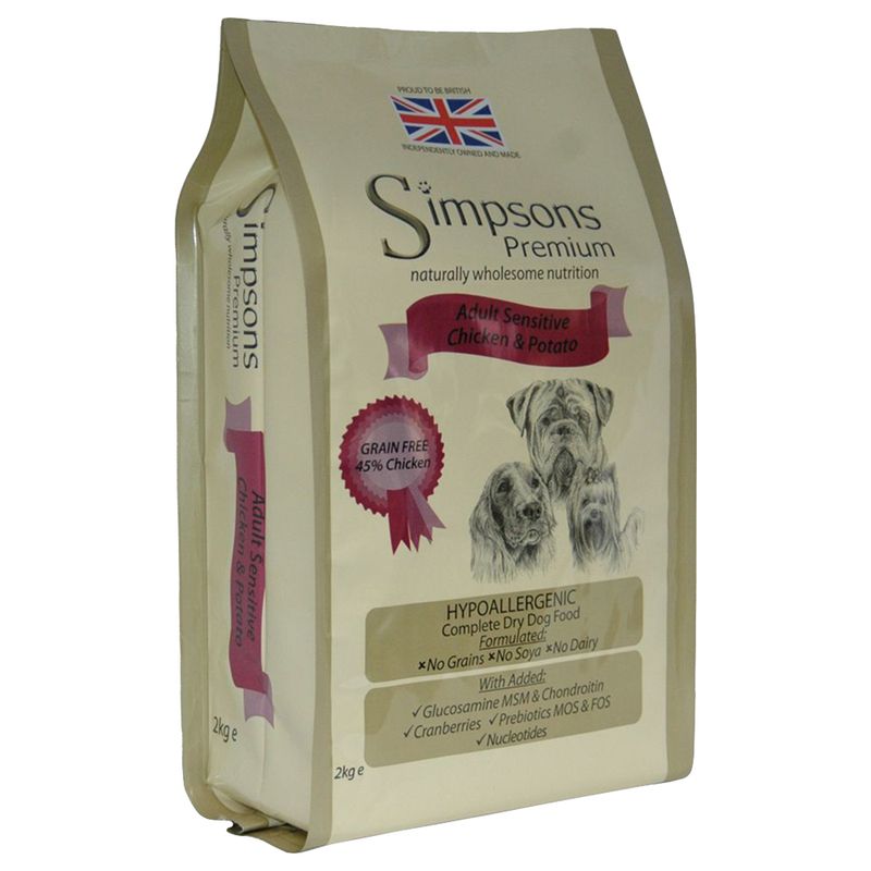 Zooplus Simpsons Premium Sensitive Adult Pollo e Patate In vendita