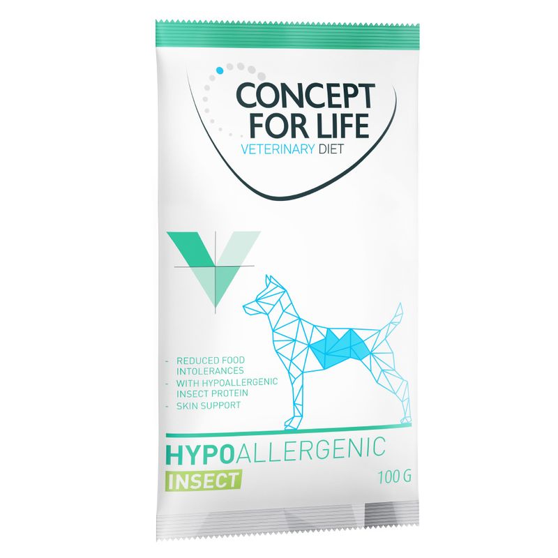Zooplus Concept for Life Veterinary Diet Hypoallergenic Insect Crocchette per cani Offerta speciale