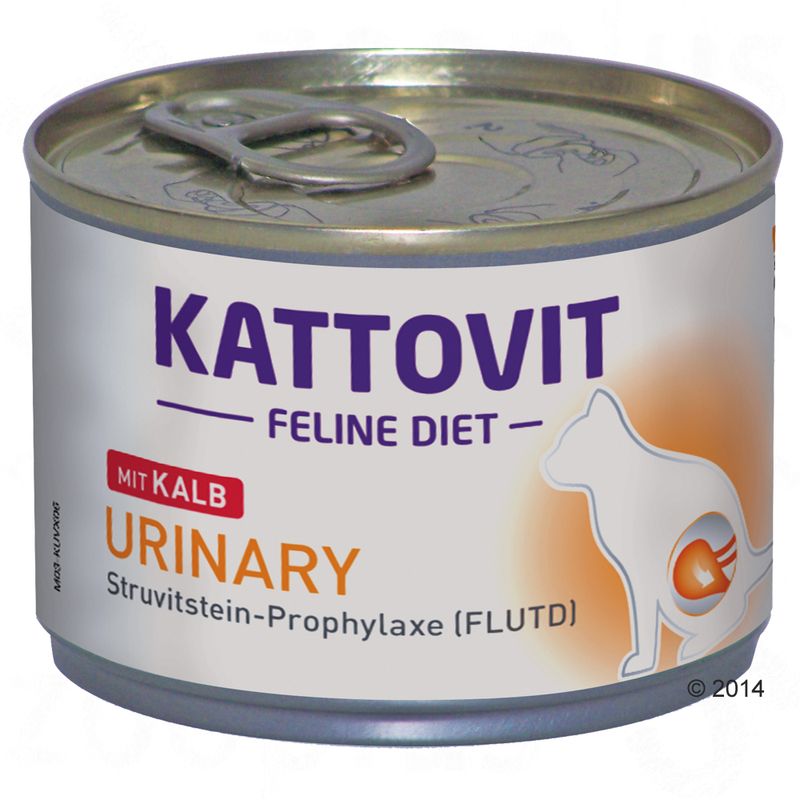 Zooplus Kattovit Urinary Calcoli Struvite 12 x 185 g Alimento umido per gatti Qualità Garantita