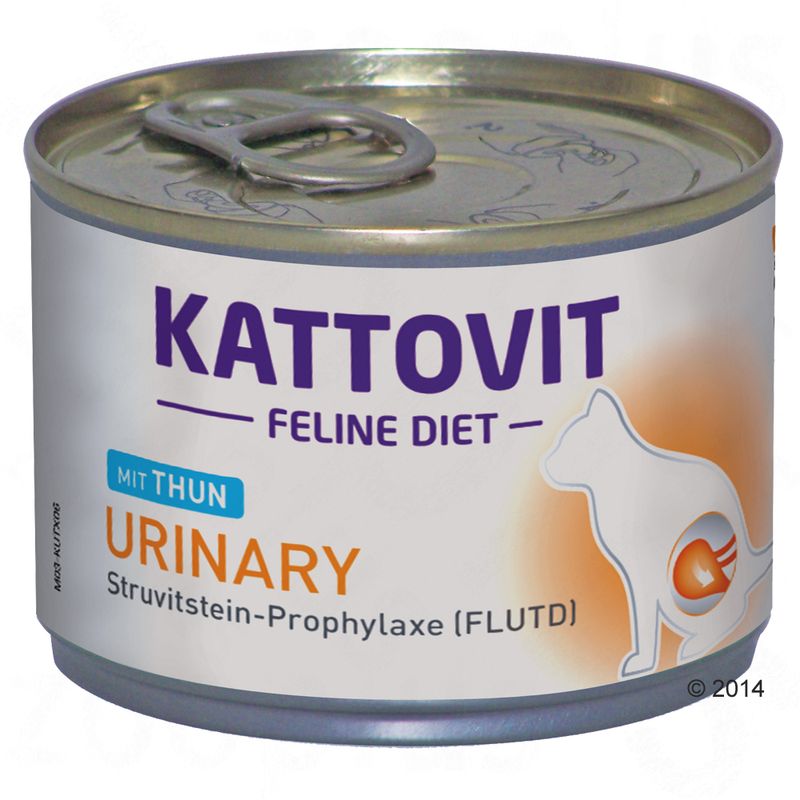 Zooplus Kattovit Urinary Calcoli Struvite 12 x 185 g Alimento umido per gatti Qualità Garantita