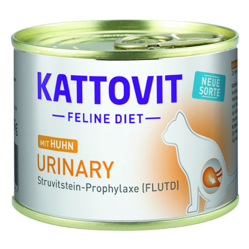 Zooplus Kattovit Urinary Calcoli Struvite 12 x 185 g Alimento umido per gatti Qualità Garantita