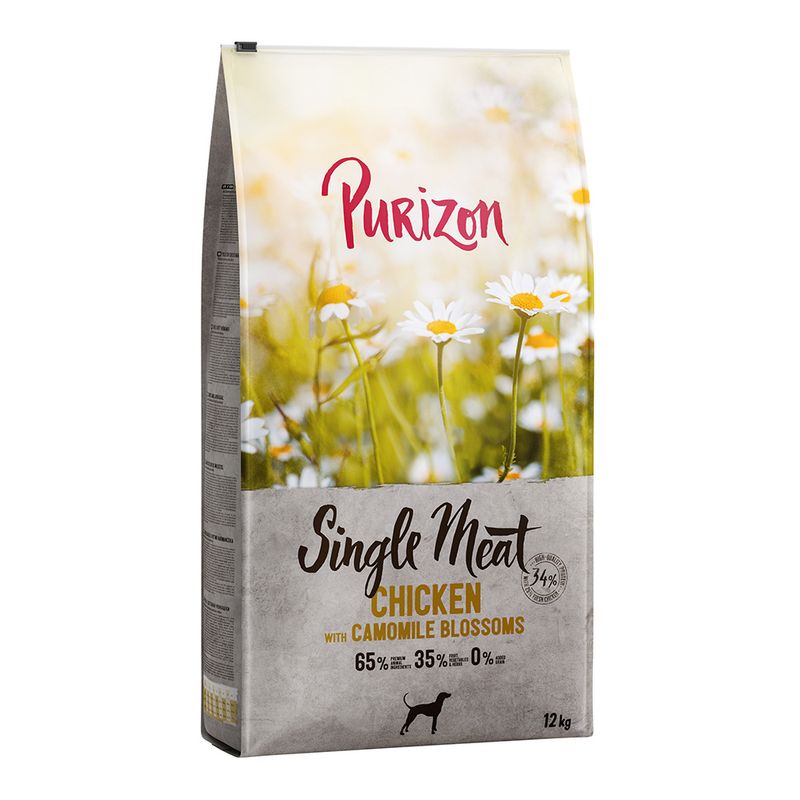 Zooplus Purizon Single Meat Adult Pollo con Zucca e Fiori di camomilla per cani ACQUISTA ORA
