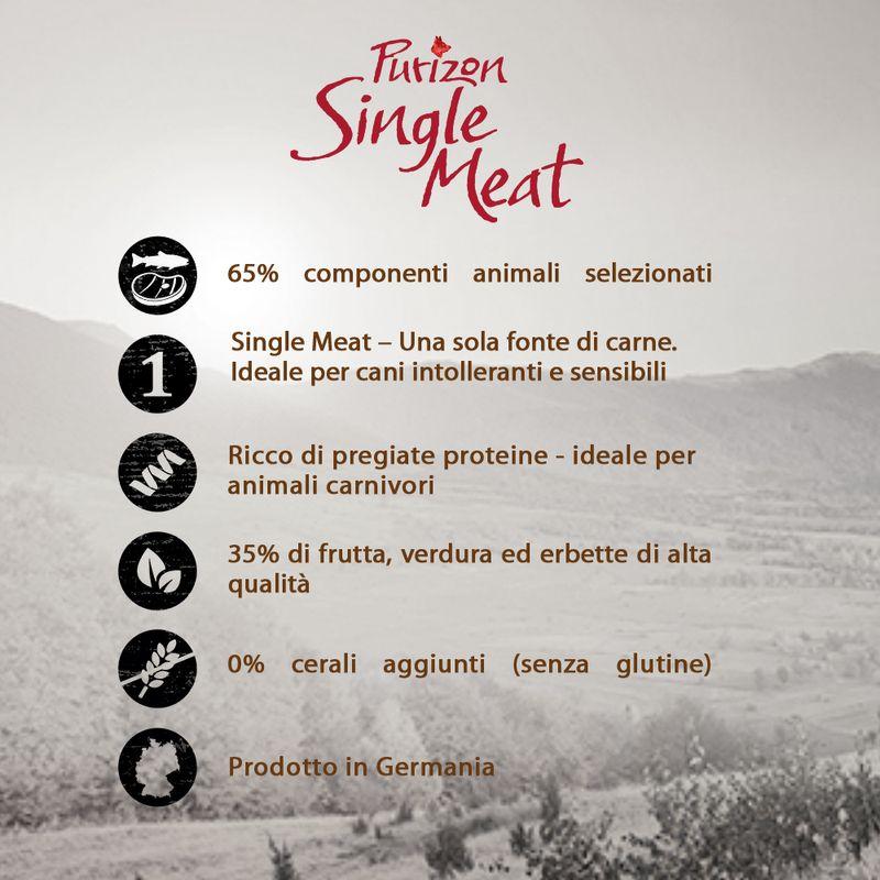 Zooplus Purizon Single Meat Adult Pollo con Zucca e Fiori di camomilla per cani ACQUISTA ORA