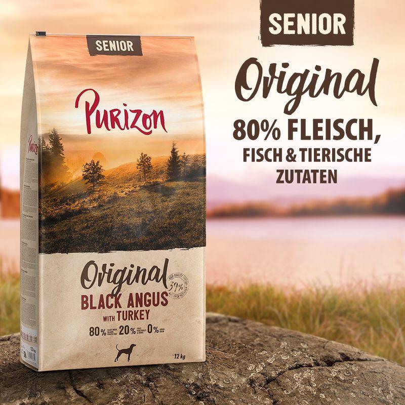 Zooplus Purizon Senior Black Angus con Tacchino Crocchette per cane Fino al 60% di sconto
