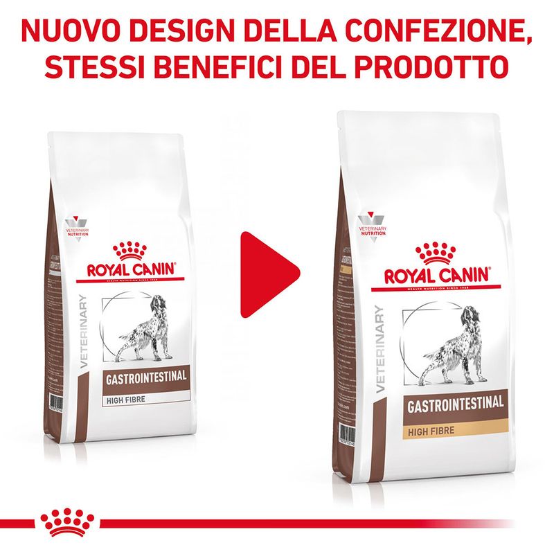 Zooplus Royal Canin Gastrointestinal High Fibre Veterinary Crocchette cane Officina