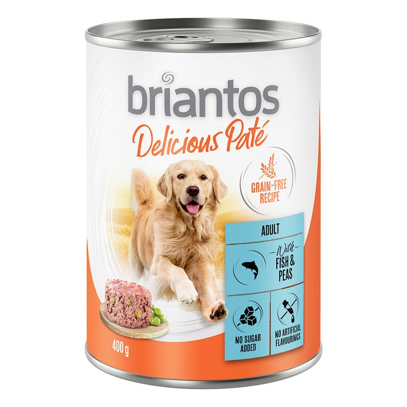 Zooplus Briantos Delicious Paté 24 x 400 g Umido per cane Prezzo Ridotto