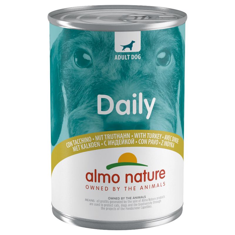 Zooplus Almo Nature Daily Dog 24 x 400 g umido cane In Vendita