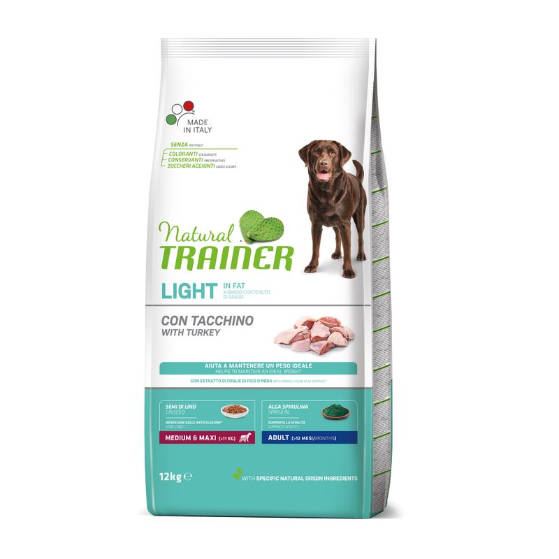Zooplus Natural Trainer Light in Fat Medium/Maxi Adult con Tacchino Spedizione gratuita
