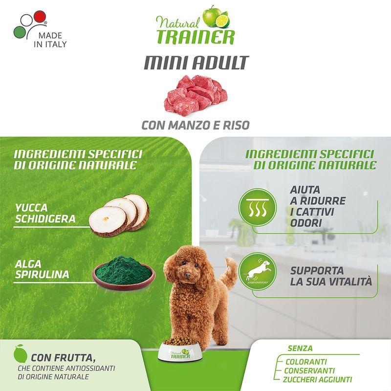 Zooplus Natural Trainer Adult Small & Toy con Manzo & Riso Prezzo di fabbrica