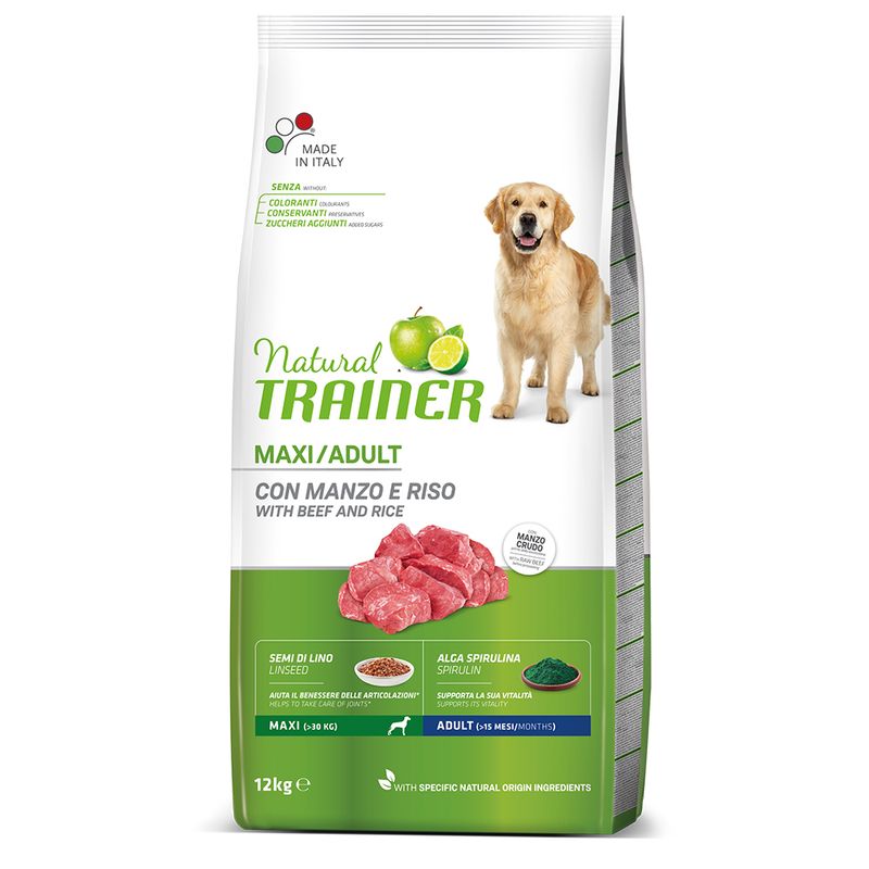 Zooplus Natural Trainer Maxi Adult con Manzo & Riso Flash Sale