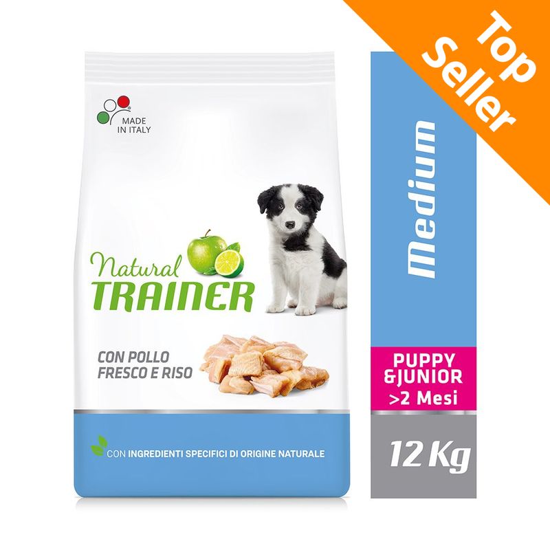 Zooplus Natural Trainer Medium Puppy & Junior con Pollo fresco Vendite stagionali