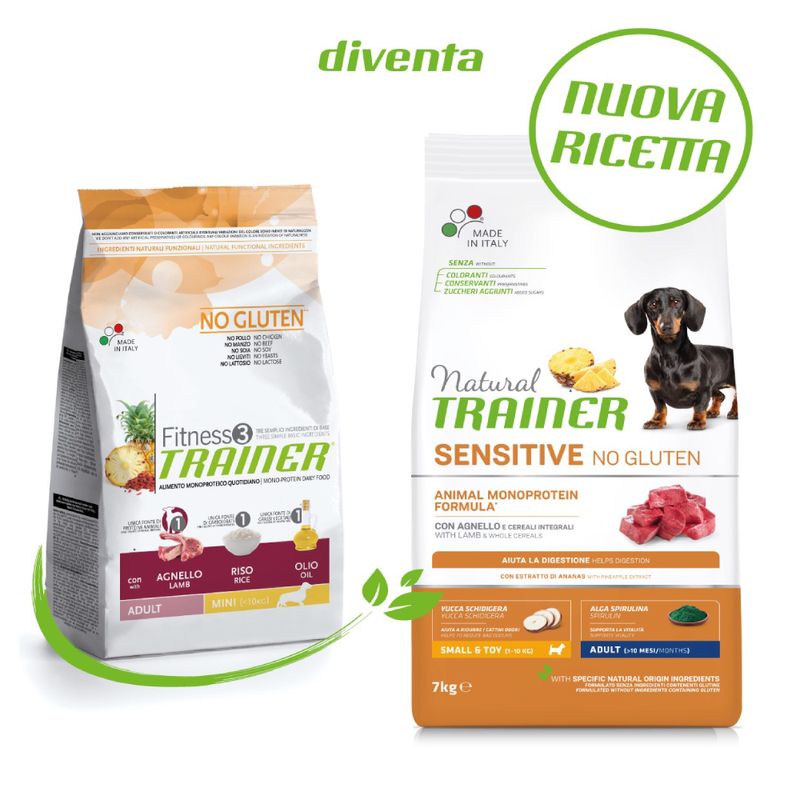 Zooplus Natural Trainer Sensitive No Gluten Adult Small Monoproteico con Agnello Cyber Monday