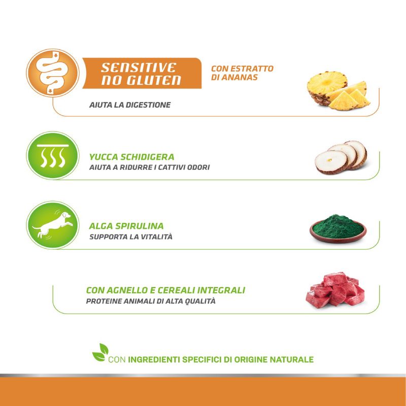 Zooplus Natural Trainer Sensitive No Gluten Adult Small Monoproteico con Agnello Cyber Monday