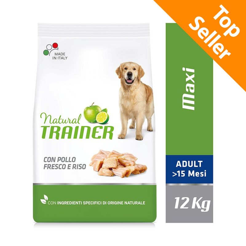 Zooplus Natural Trainer Maxi Adult con Pollo fresco & Riso Offerta natalizia