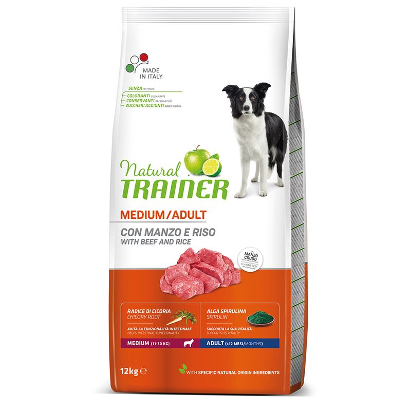 Zooplus Multipack risparmio 2 x 12 kg Natural Trainer Medium & Maxi Smaltimento dello stoccaggio