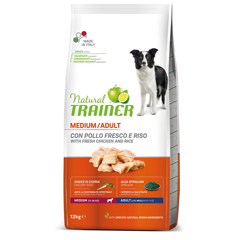 Zooplus Multipack risparmio 2 x 12 kg Natural Trainer Medium & Maxi Smaltimento dello stoccaggio