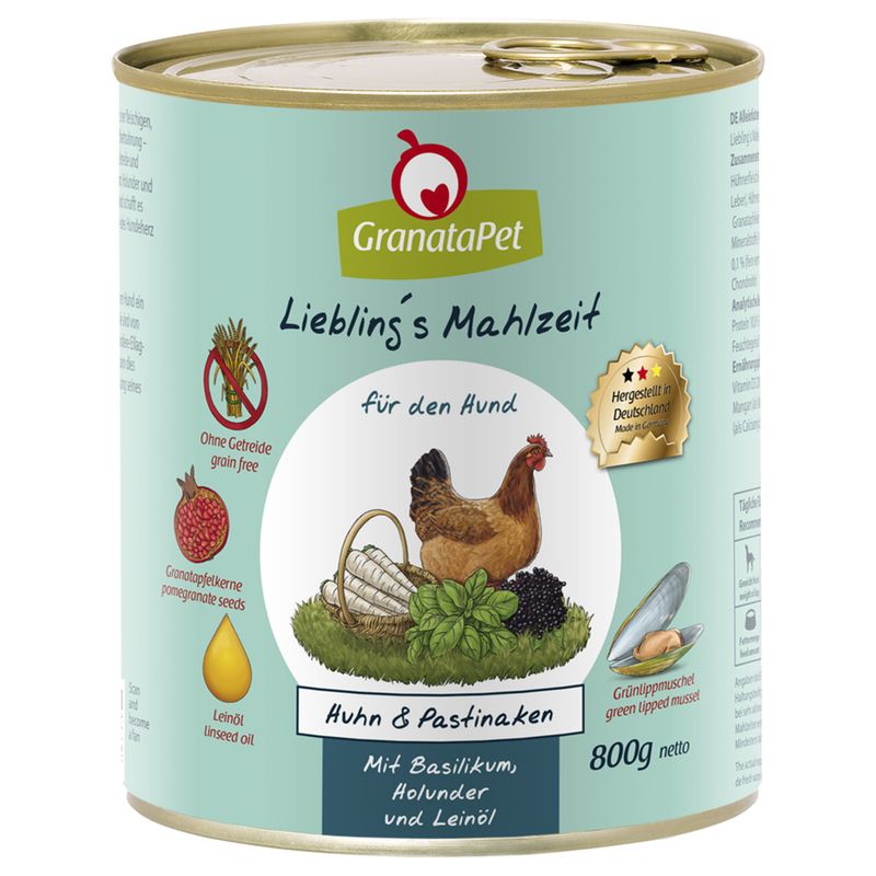 Zooplus GranataPet 6 x 800 g Alimento umido per cane Latest fashion